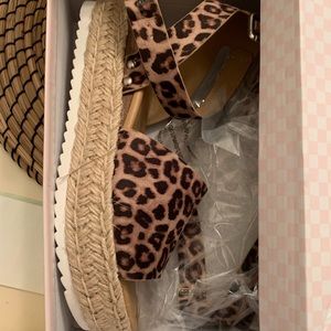 Cheetah Sandals